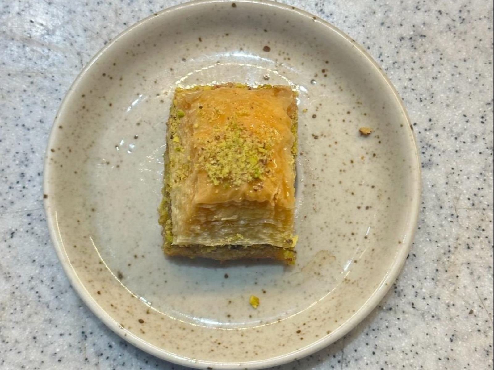 Pistachio baklava
