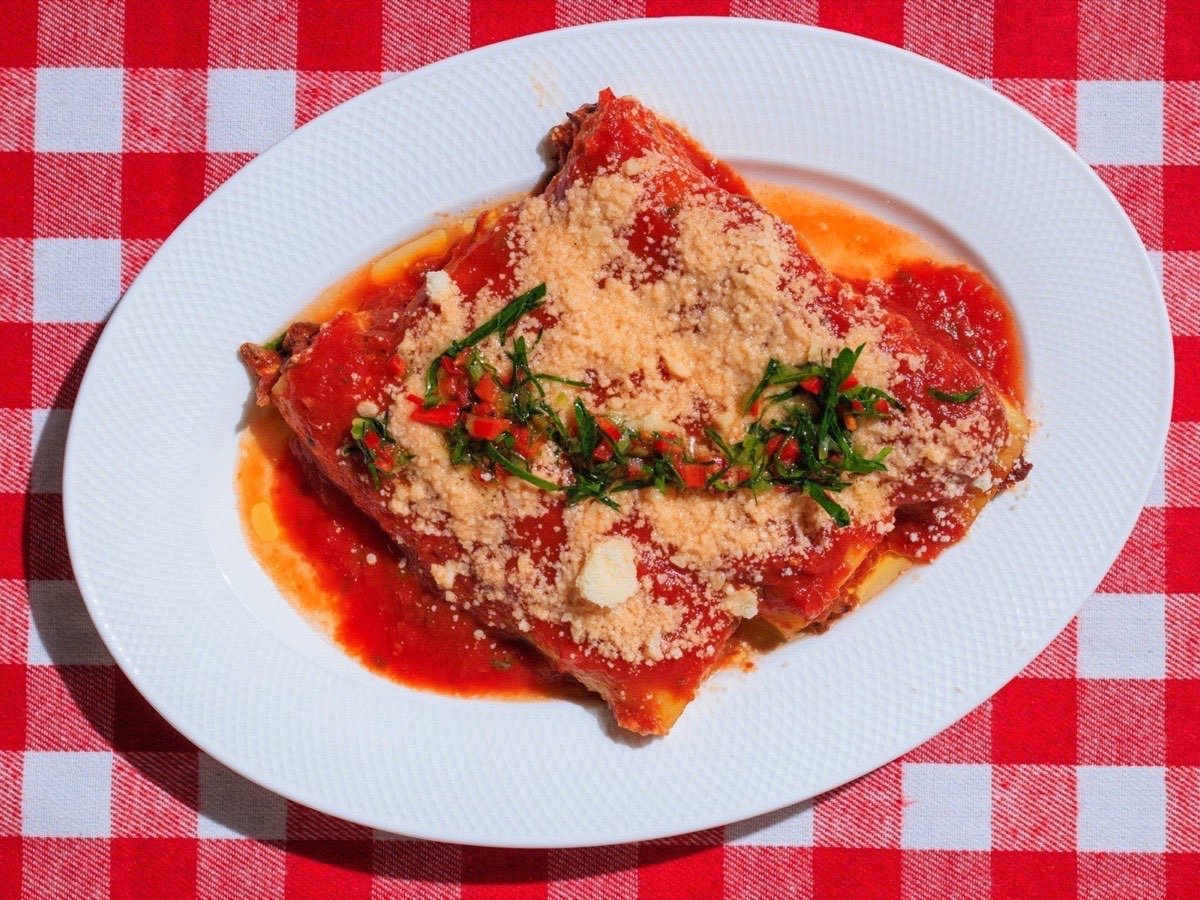 Stuffed shells with ricotta